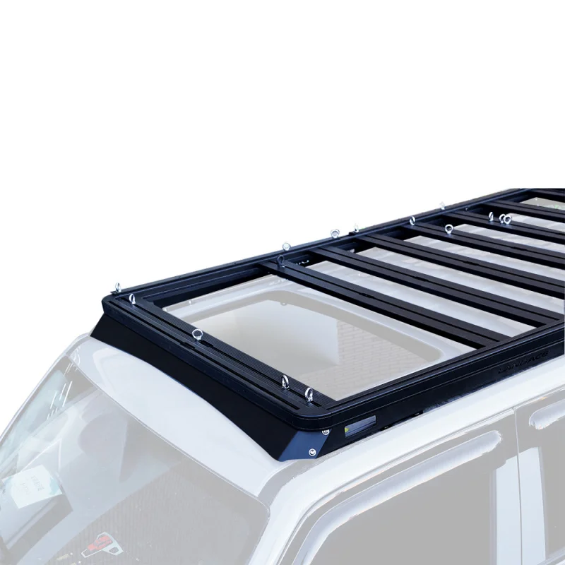 

Hot Selling Black Aluminum Alloy Stainless Steel Roof Rack Custom