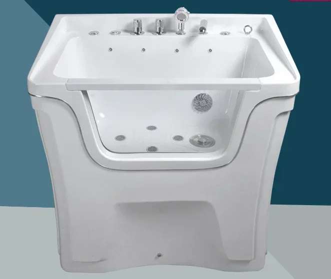 Modern Minimalist and Practical Pet Hydrotherapy Massage Cat Bathtub Bath Tool