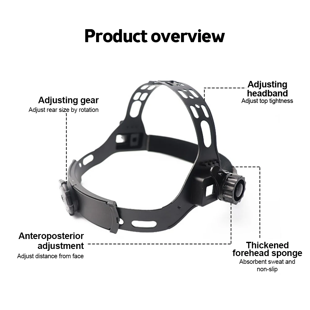 Welding Cap Holder Welding Mask Welding Helmet Holder Adjustable Size Welding Protective Screen Accessories