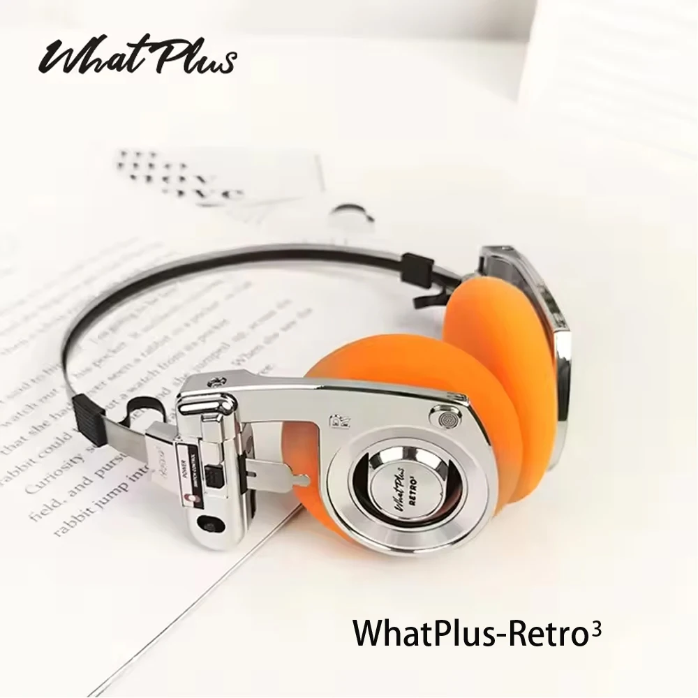 WhatPlus RETRO R3 Bluetooth Earphones Headworn Wireless Portable