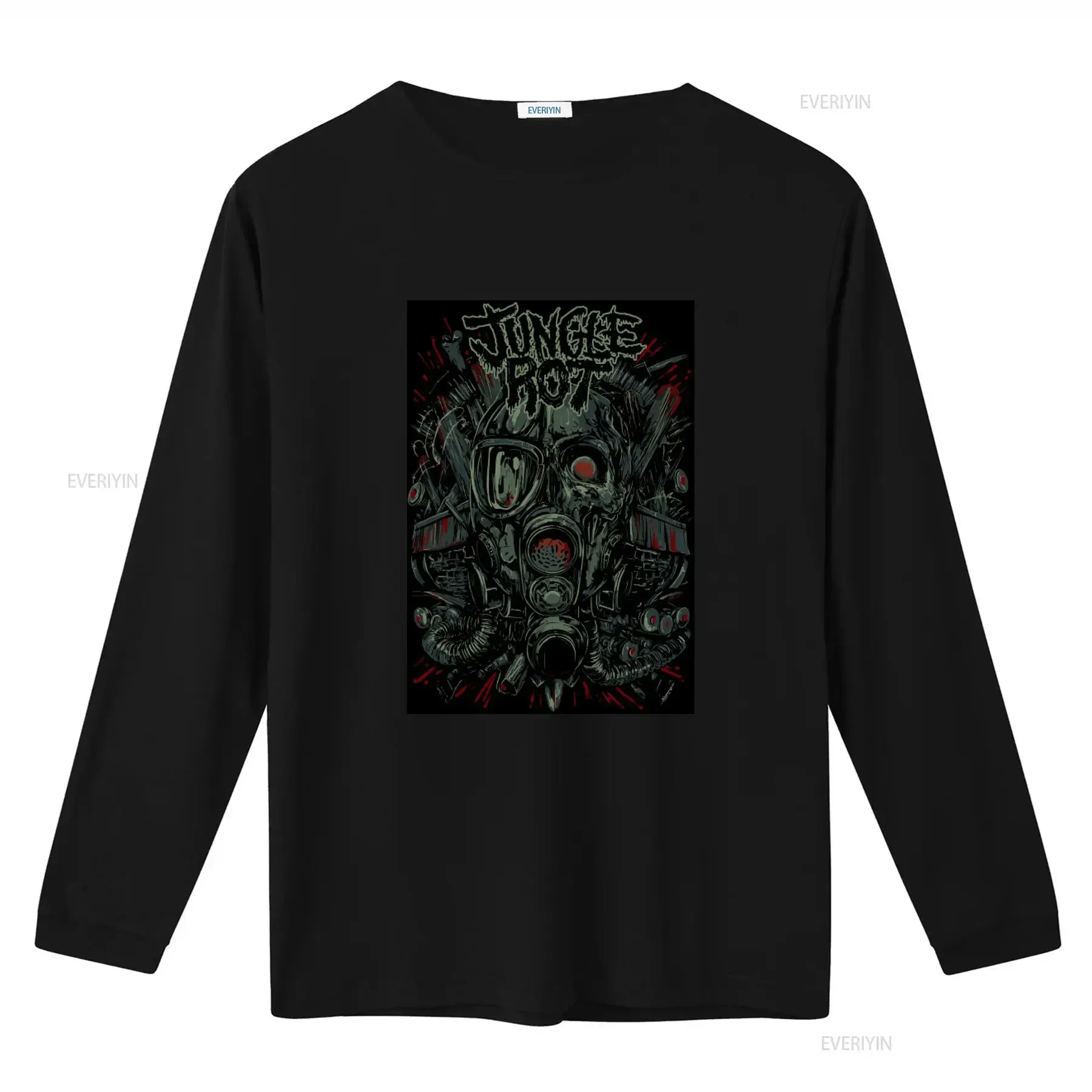 Jungle Rot Nerve Gas Catastrophe Death Metal T Shirt S XXL Official vintage Washed Versatile Top For Everyday Wear Slightly