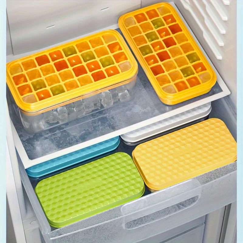 ABS  Ice Cube Tray Set, Summer Ice Box, Reusable and BPA-Free, No Electricity Needed - Perfect for Parties and Outdoor Events