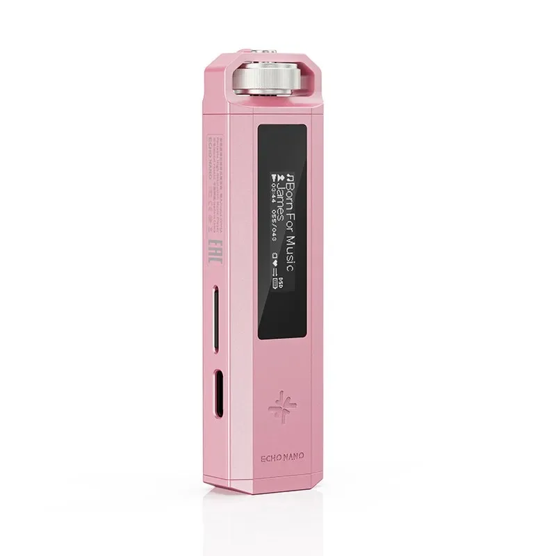 FiiO NANO SnowSky ECHO 휴대용 무손실 HiFi 음악 플레이어 고해상도 오디오 DAP 휴대용 MP3 음악 플레이어, 오디오 선물.