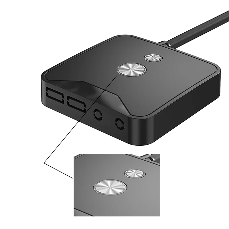 Computer Desktop Power Switch External PC Host Power Supply On/Off Push Button Switch, No USB Port