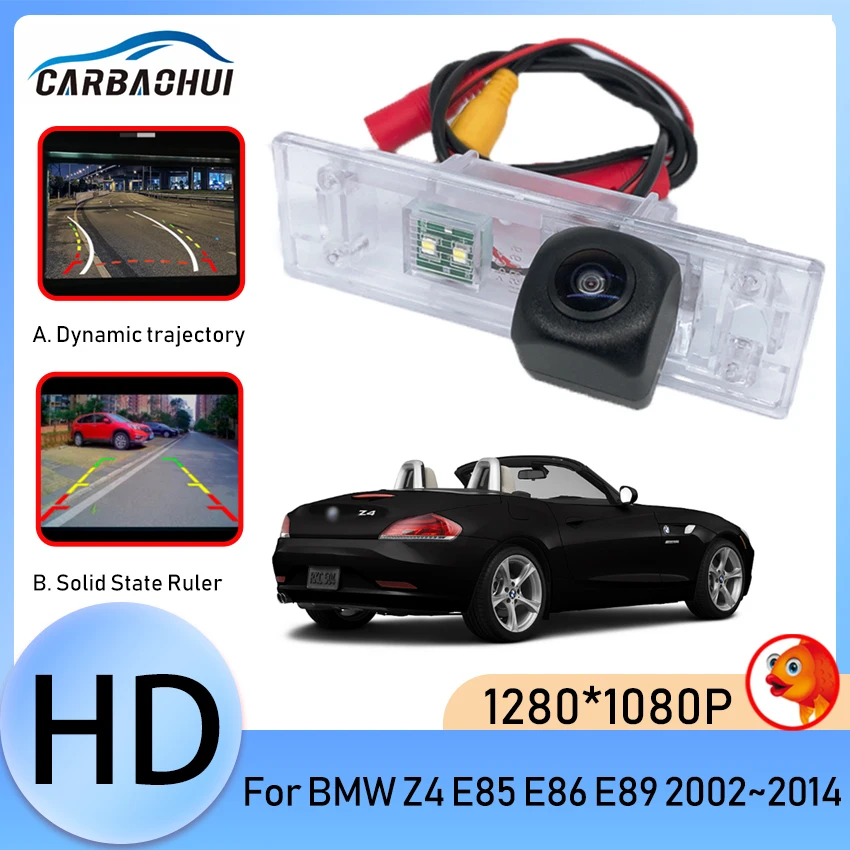 170° 1080P HD CCD Waterproof High quality RCA Vehicle Rear View Camera For BMW Z4 E85 E86 E89 2002~2010 2011 2012 2013 2014 Car