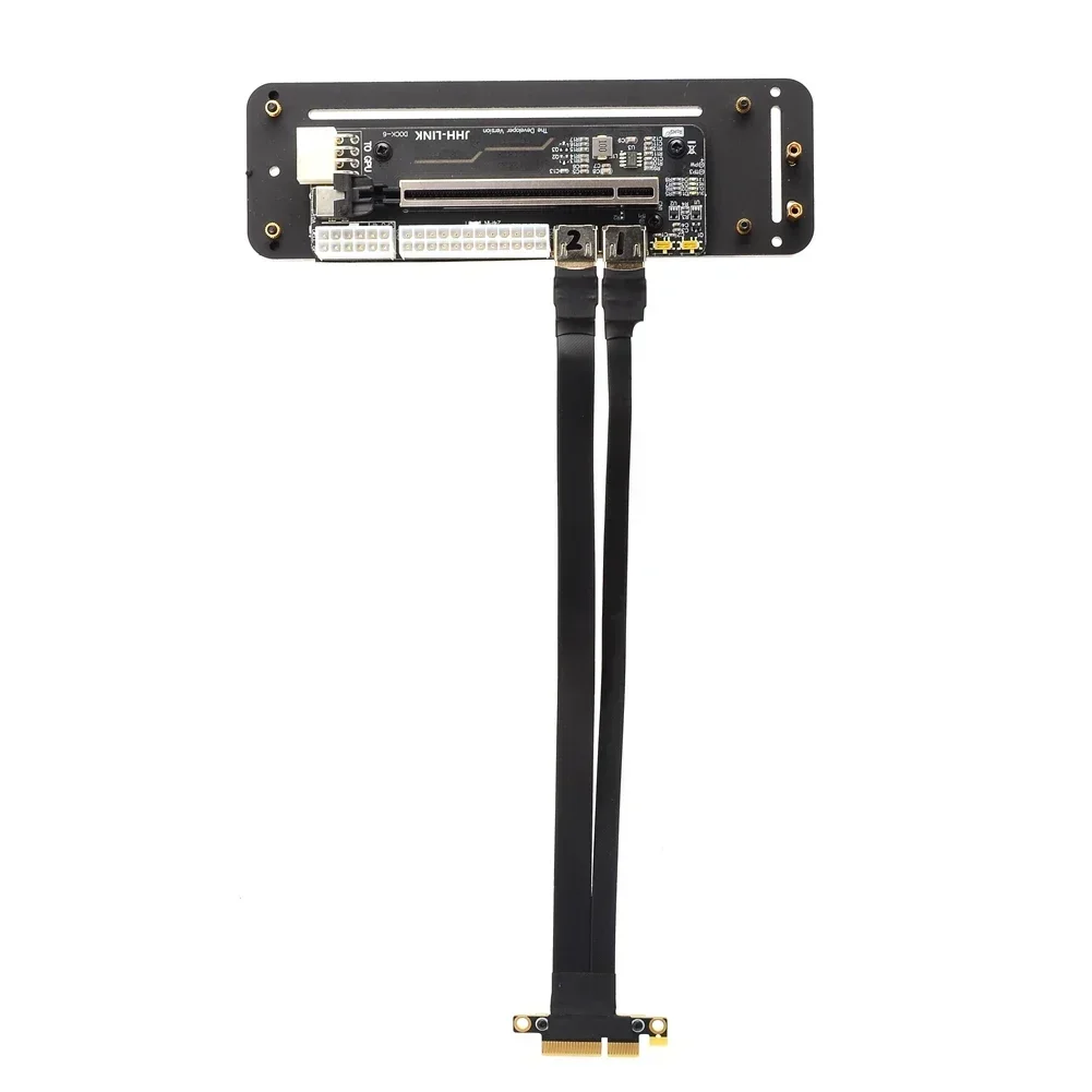 JHH-Link M.2 NVMe/M.2 NGFF/mPCIE/PCIE X1/PCI-E X4 Edge to PCIe X16 eGPU ...