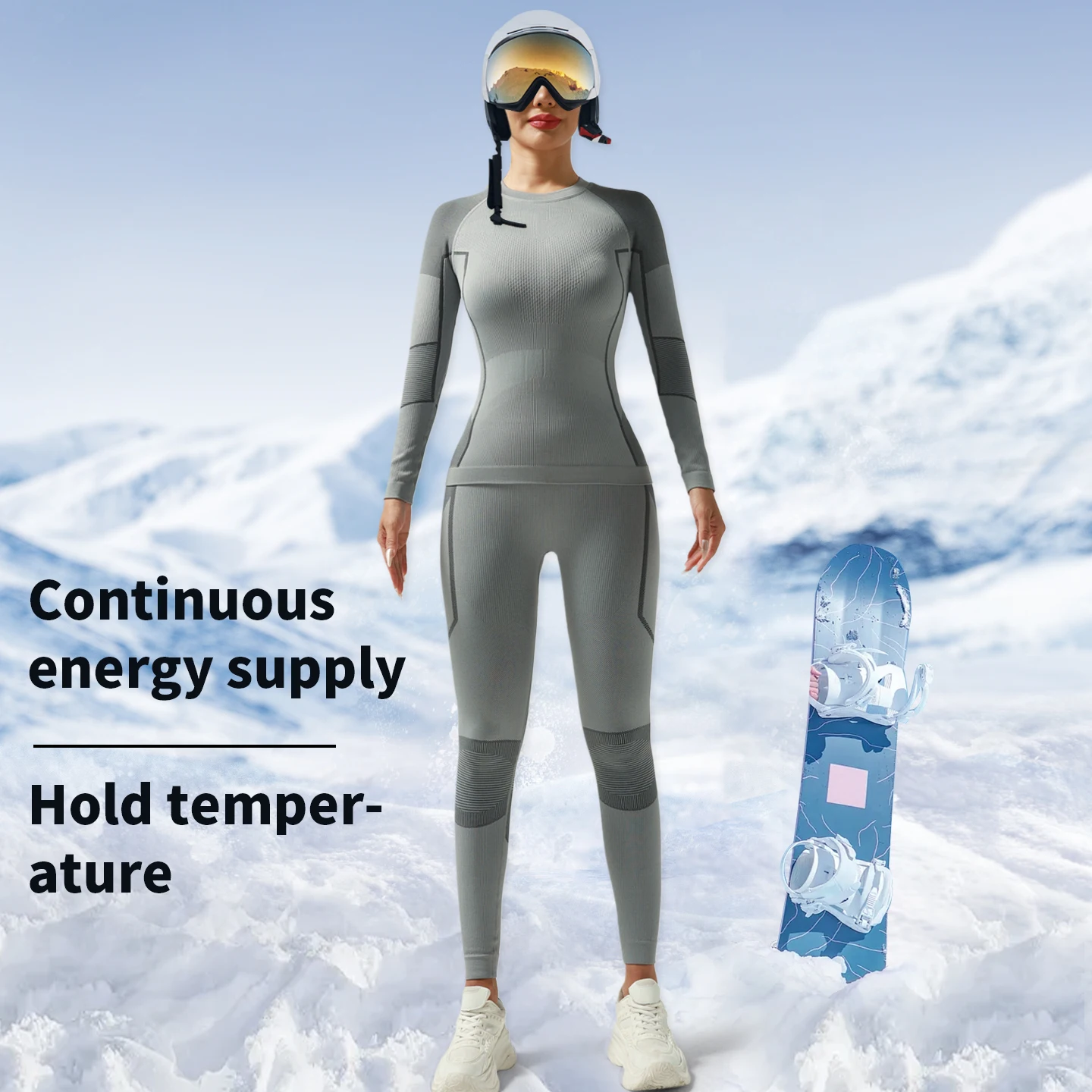 Leggings termici da yoga da donna Intimo comodo e caldo