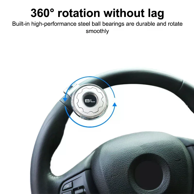 

Автомобильный усилитель рулевого колеса, шариковая поворотная ручка-спиннер, подшипник, силовая ручка, вращающийся универсальный автомобильный аксессуар, комплект для экономии труда