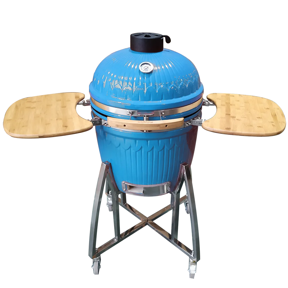 

21-дюймовый уличный керамический угольный гриль Камадо, портативный Joe Pizzasmoker, курильщик на пеллетах для кемпинга, барбекю на открытом воздухе