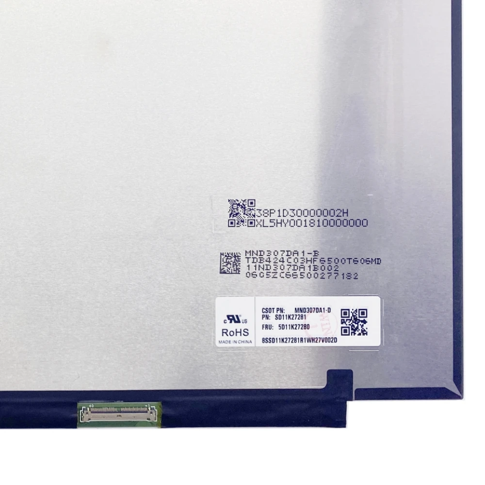 MND307DA1-D MND307DA1-B 13.3'' Original Laptop LCD screen
