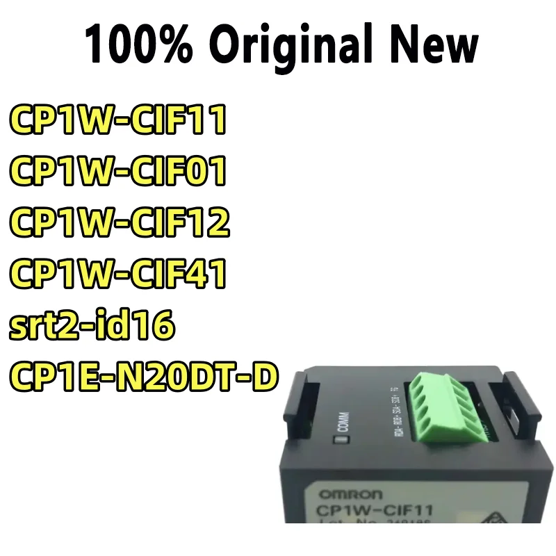 100% Tested Cp1w-cif11 Cp1w-cif01 Cp1w-cif12 Cp1w-cif41 Cp1e-n20dt-d Srt2-id16