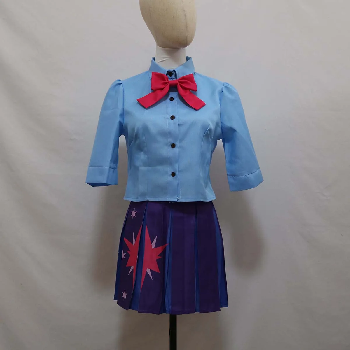 Halloween Women Adult Twilight Sparkle Cosplay Costume Or Wig