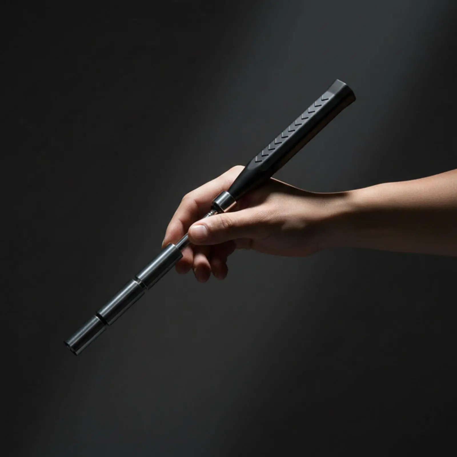 Badminton Swing Trainer Stainless Steel Practice Tool for Wrist Control Forehand Backhand Speed Force Training Aid
