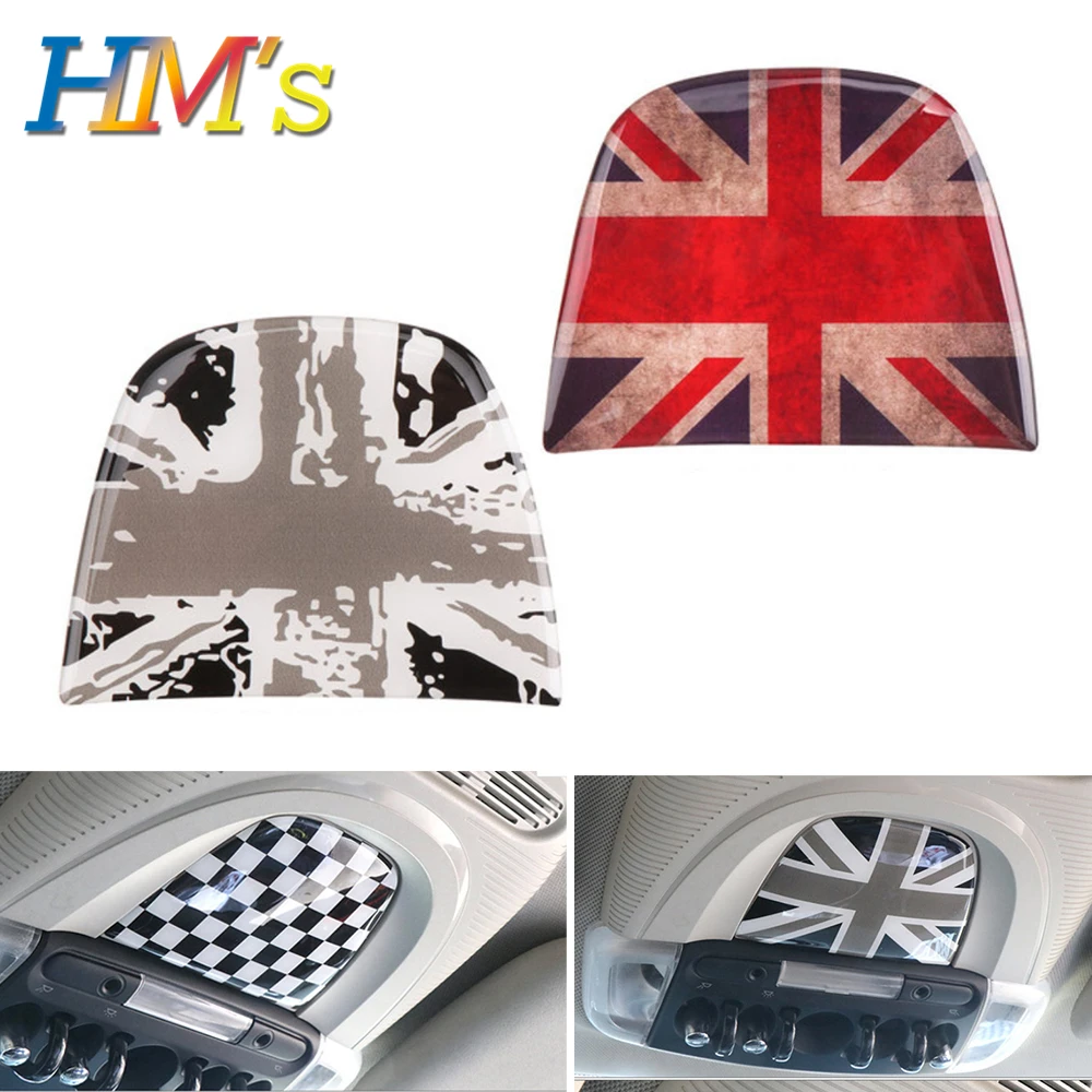 Reading Light Stickers for Mini Cooper F56 F55 Car Inside Roof Reading Lamp Sticker for Mini Countryman F60 for Mini Clubman F54