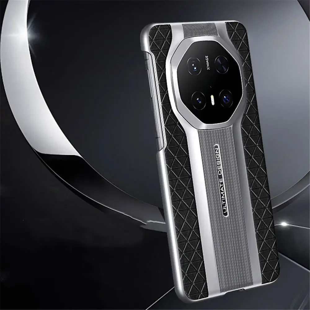 Slanke premium natuurlijke koeienhuid lederen tas voor Huawei Mate 70 60RS Business Cover