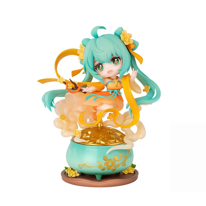 

In Stock Original Genuine Qingcang Hatsune Miku Static Products of Toy Models of Surrounding Figures and Beauties 13cm