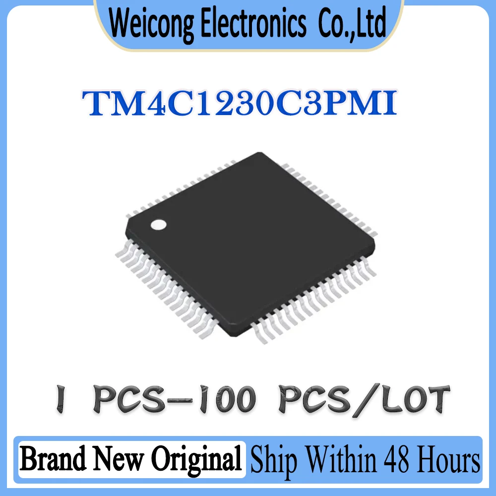 Microplaqueta do LQFP-64 MCU, TM4C1230C3PMI, TM4C1230C3PM, TM4C1230C3P, TM4C1230C3, TM4C1230C, TM4C1230C, TM4C1230C