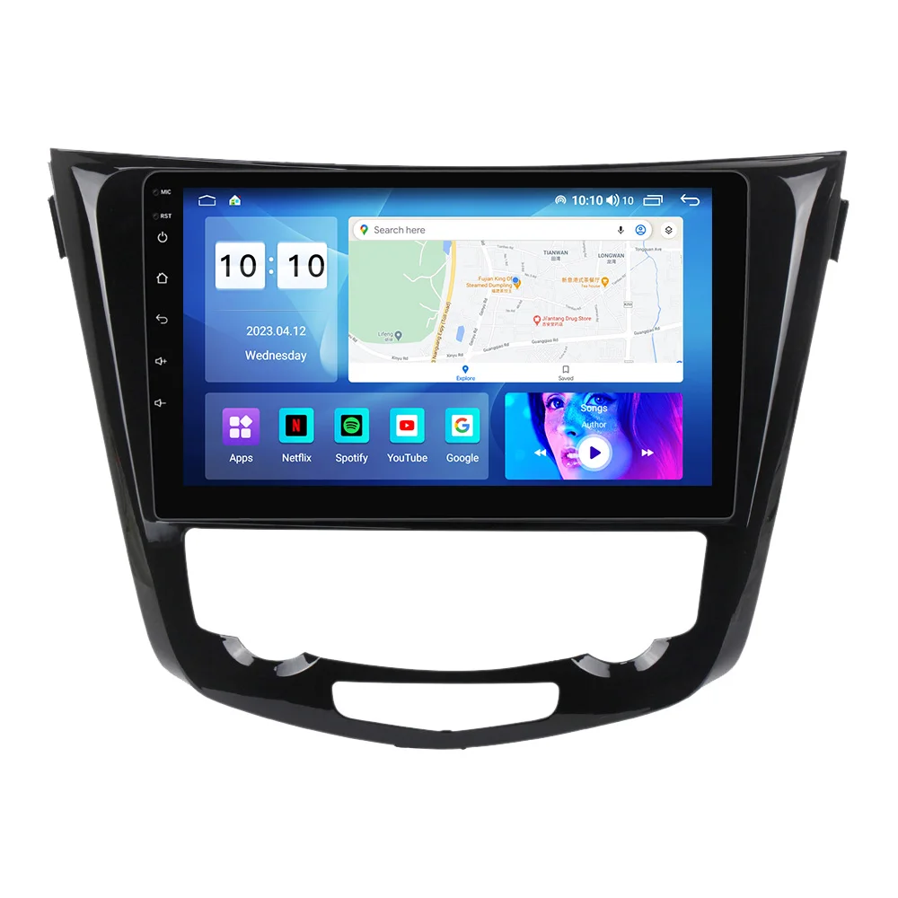 

6+128G Android IPS screen Stereo system for Nissan X-Trail AM FM Video out 4G WIFI BT