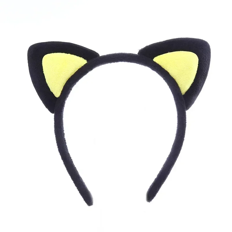 Glowing Cat Ear Headband for Women LED Light up Hairband with Luminous Ears Cosplay, Birthday, Wedding and Festival Parties