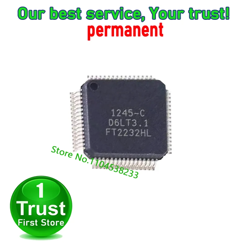 FT2232HL	QFP64  FT2232 1PCS/LOT Trust First   in stock