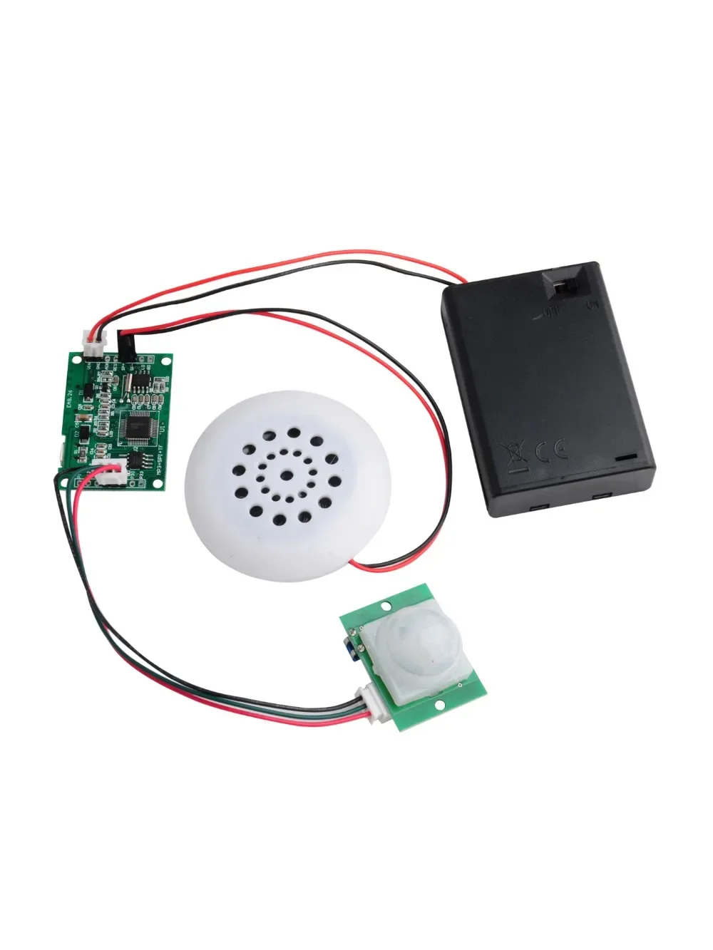 RCMixer-Kit de sécurité vocale MP3, dispositif de bienvenue, bricolage, induction infrarouge Linge, téléchargement USB, musique, audio rapide