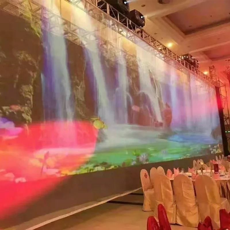 Transparent screen/Clear Film/Transparent Rear Projection Film/3D Holographic Rear Projection Screen Film for Window store