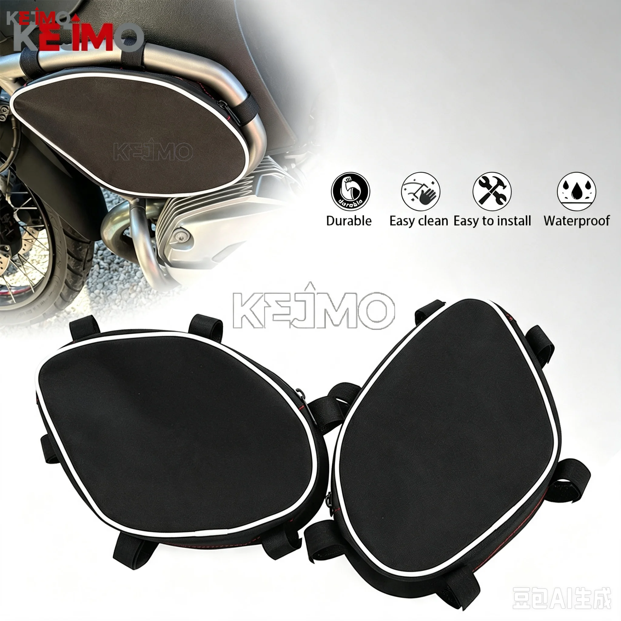 For VOGE DS900X DSX900 900DSX 2025 Frame Crash Bars Waterproof Bag Original Bumper Repair Tool Placement Bag DSX 900 DS 900 X