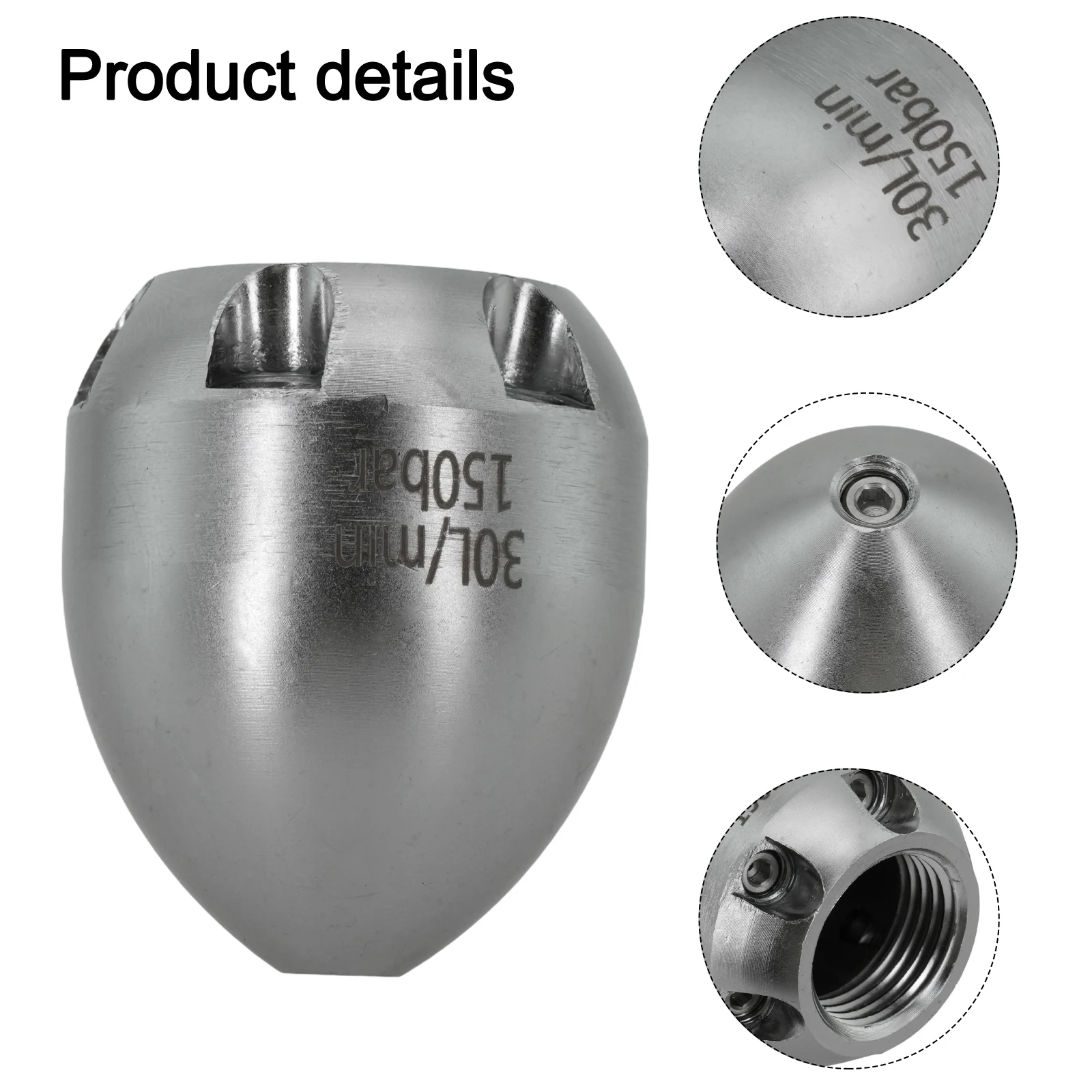 Multi Functional High Pressure Cleaner Nozzle Featuring Innovative Design for Effective Dredging and Cleaning Tasks