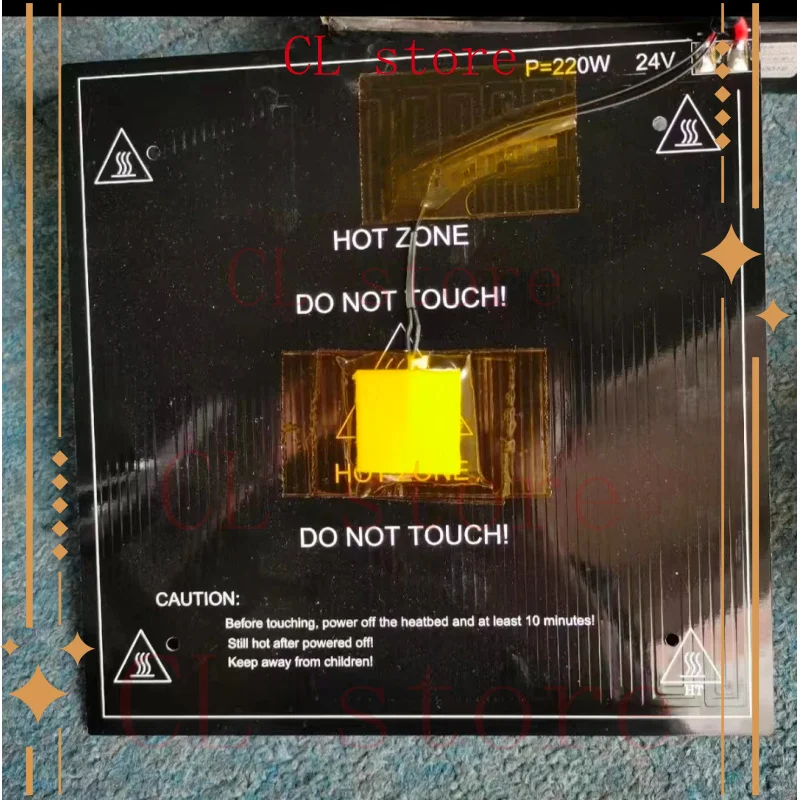 For Creality 3D Ender-3 V2 24V 220W 235*235*3MM MK3 Aluminum Heated Bed Hot Bed Kit  Ender-3 Pro Ender-5 CP-01 3D Printer parts