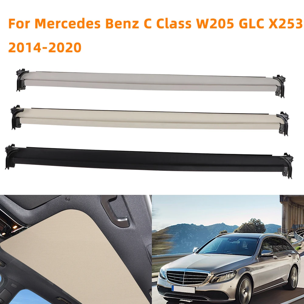 Car Panoramic Sunroof Curtain Assembly For Mercedes Benz C Class W205 GLC X253 2014-2020 Skylight Sunroof Sunshade A2057800340