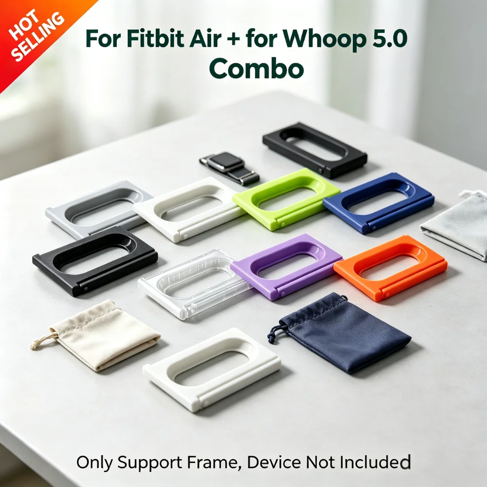 Plastic Combo Adapter Bracket for Fitbit Air and Whoop 5.0 Support Frame Modification Holder Replacement Accessory