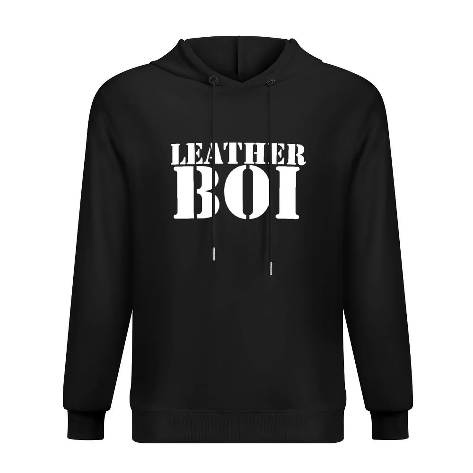 

Leather boi Hoodie men clothing men's coat anime clothing graphic t shirts men men hoodie