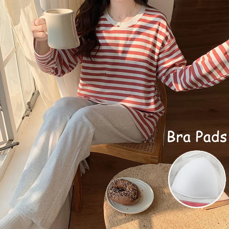 Autumn Winter Cotton Cute Women Pajama Sets Girls Sleepwear Fashion Loungewear Pajamas for Women Korean Long Sleeve Pijamas