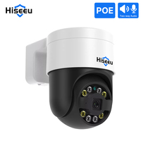 Hiseeu 5MP 4K 8MP POE PTZ IP Camera ONVIF Outdoor Video Surveillance CCTV Cameras for Xmeye NVR Two Way Audio