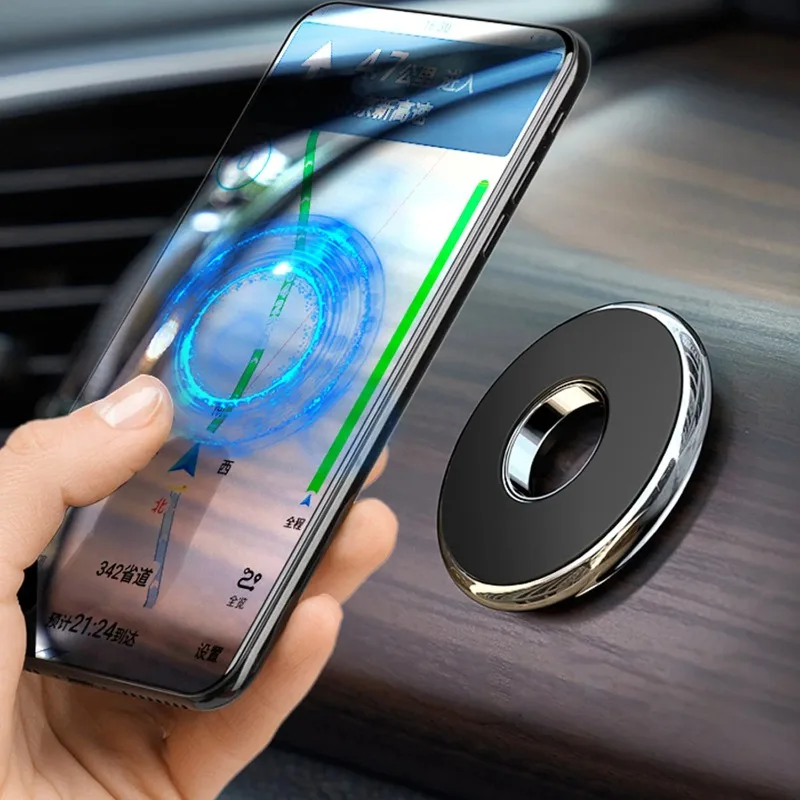 Magnetic Car Phone Holder Stick on Car Dashboard Wall Universal Magnetic Mount Bracket for iPhone for Samsung for Xiaomi