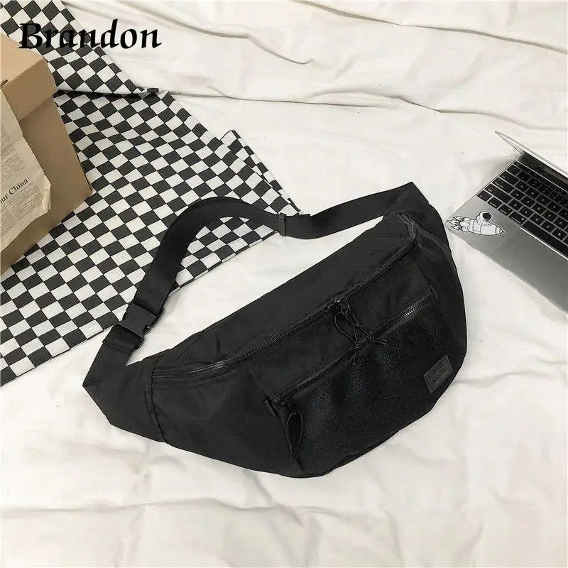 Crossbody Bag Trendy Brand Large Capacity Chest Bag Street Personalized Men's Shoulder Bag Casual Versatile Single Shoulder Bag