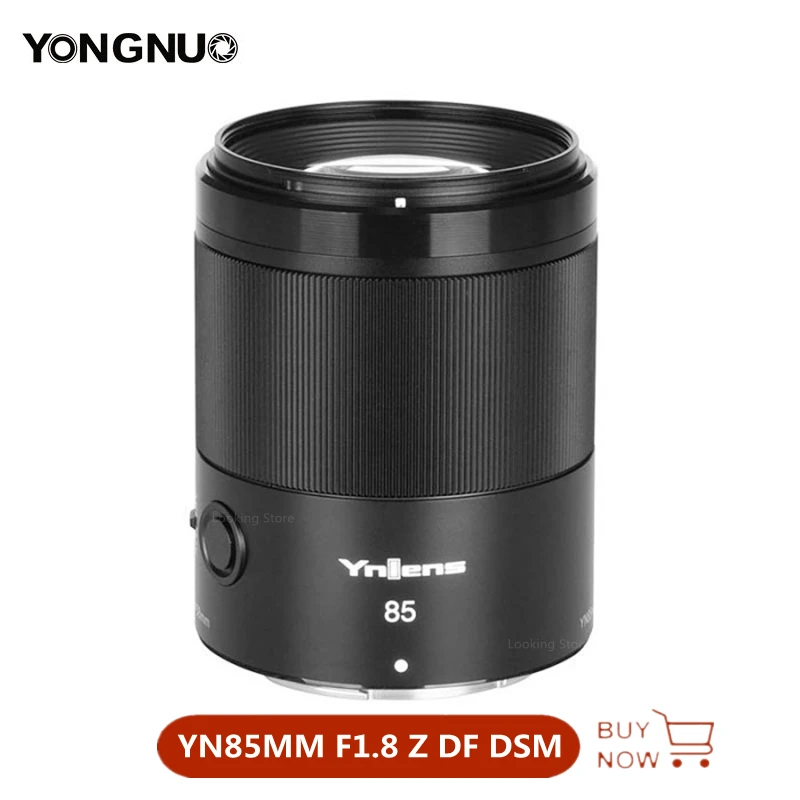 Yongnuo 85mm F1.8Z DF DSM Full Frame YN85mm F1.8 AF Lens for Nikon Mirrorless Camera Z Mount for Nikon Z Z6 Z7 ZFC Z50 Z5