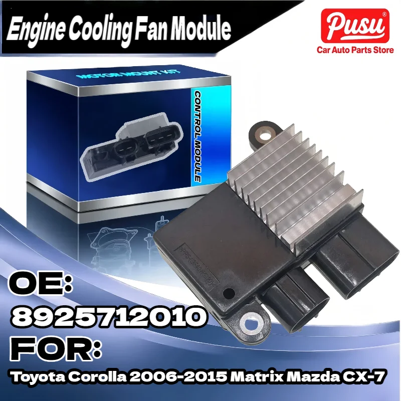 

Cooling Fan Control Unit Module for Toyota Matrix 2006-2015 Corolla for Mazda CX-7 8925712010 4993003400