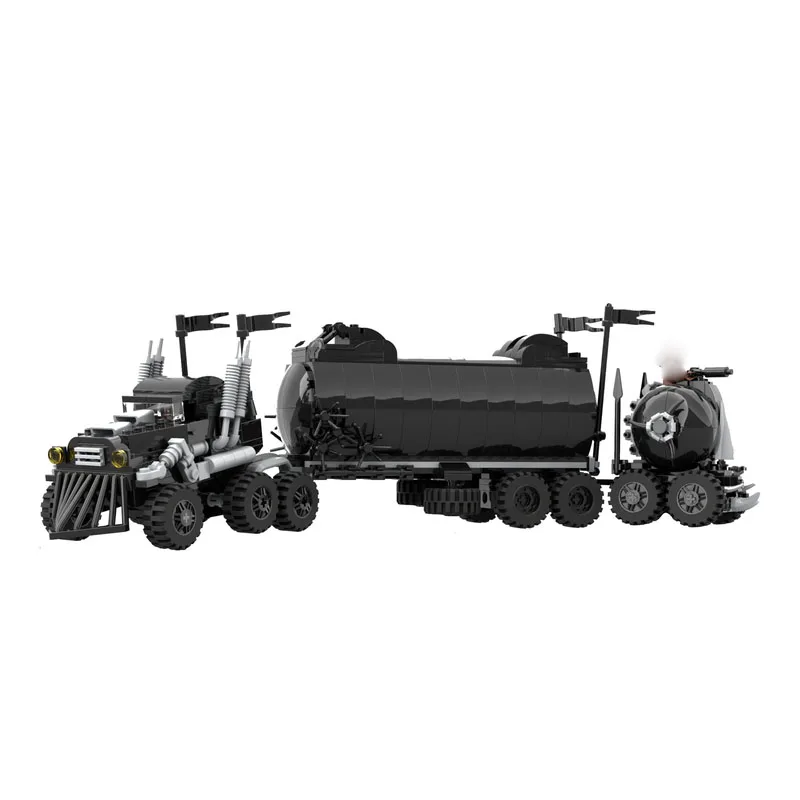 

MOC-157999 War Equipment Truck Building Block Model, 694 Pieces, Boys' and Children's Birthday Christmas Building Block Toy