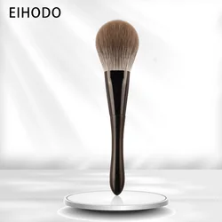 Star Moon Series Powder Brush Blue Fox Hair Animal Hair Black Sandalwood Fashion Design Facial Powder Brush