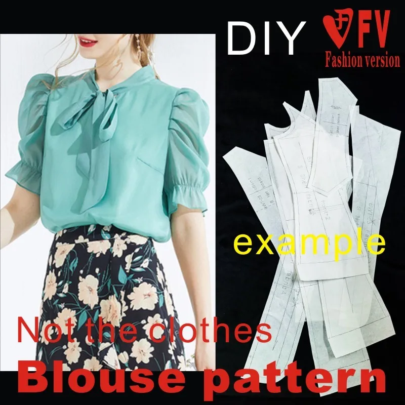 Puff Sleeve Shirt C… - image