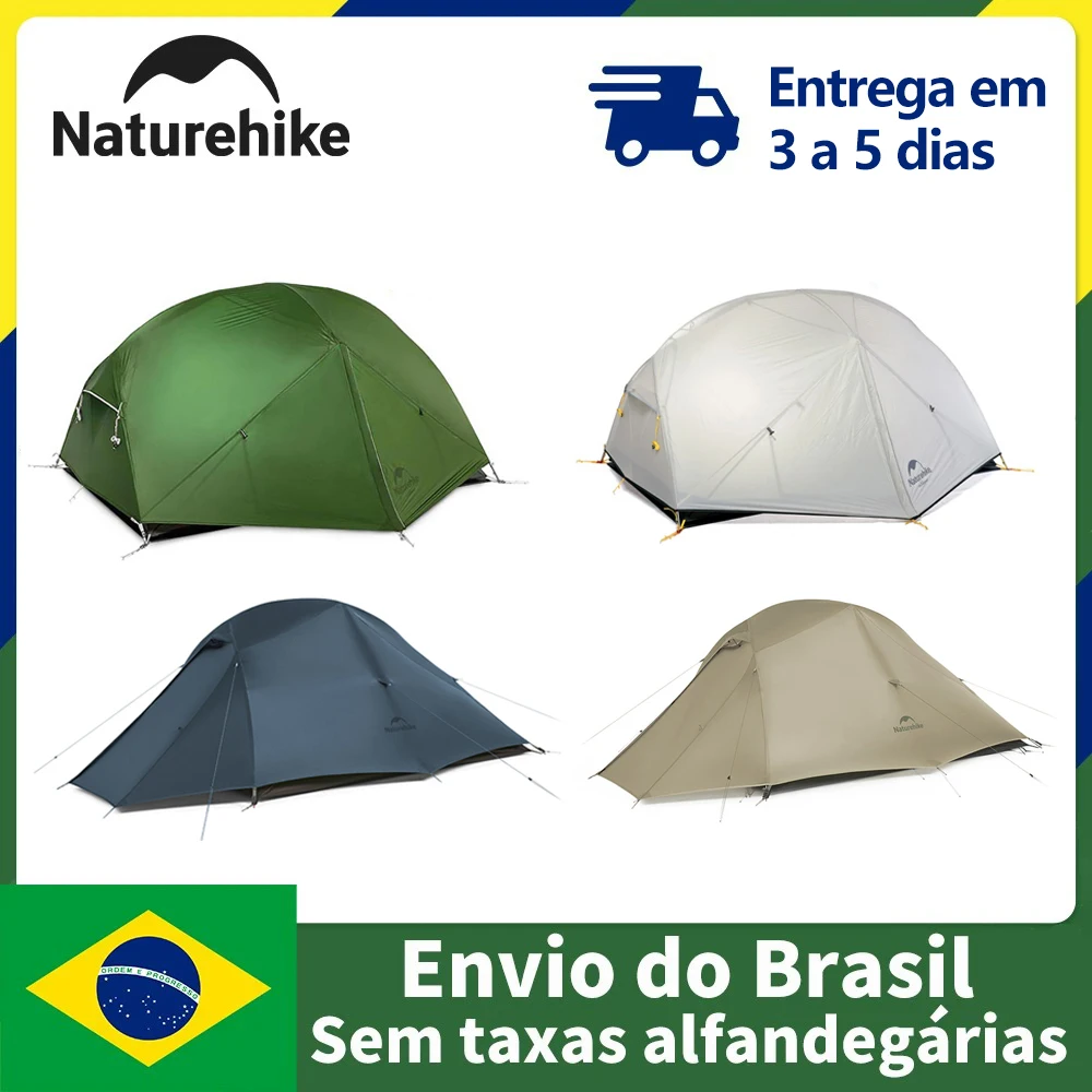 Saco de Dormir de Inverno Naturehike Localizado no Brasil, 70L, Ultraleve, Espesso, para Viagem, Caminhada e Acampamento ao Ar Livre