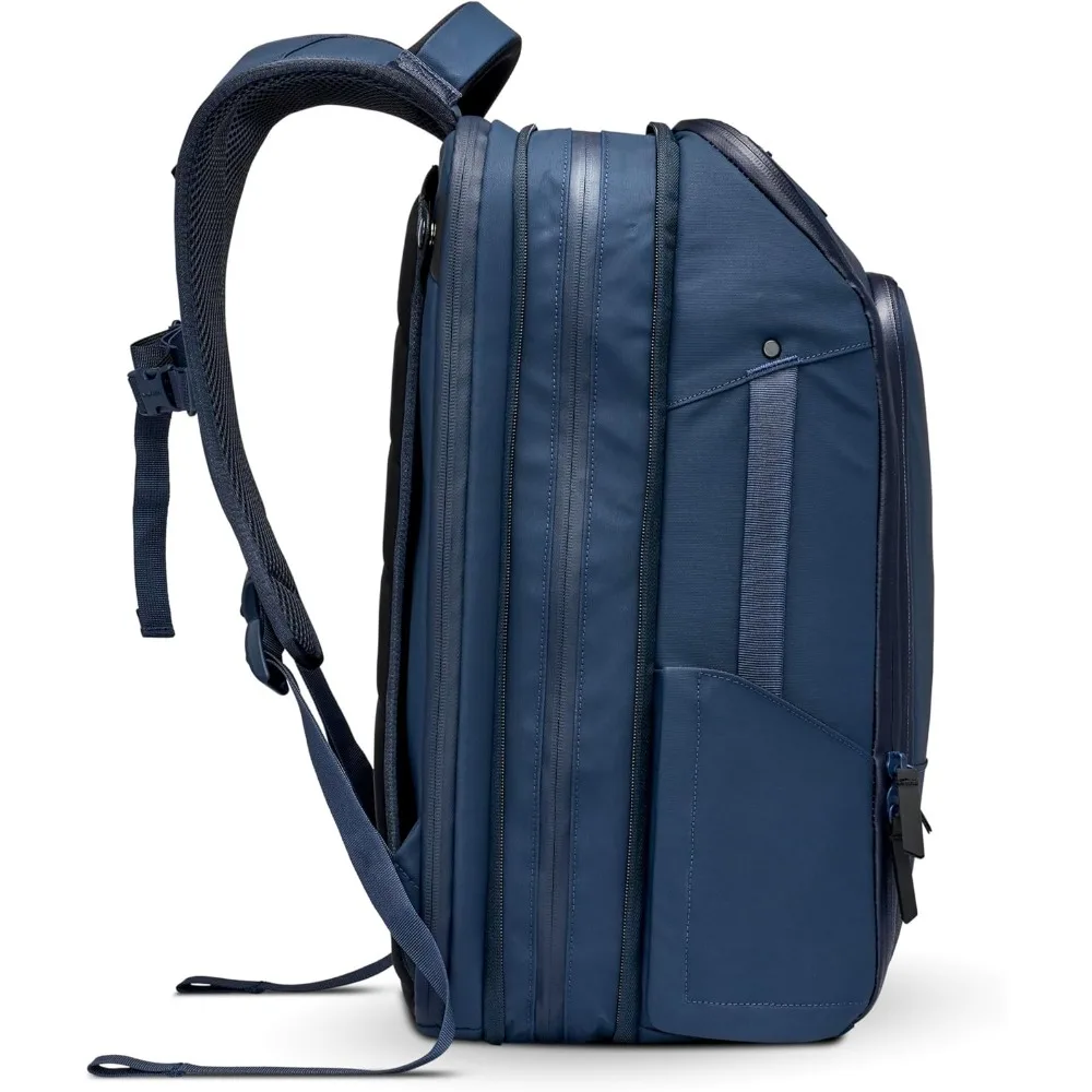 Sac à dos extensible bleu marine, sac de voyage, 20L, sac pour ordinateur portable, TSA, prêt à l'emploi