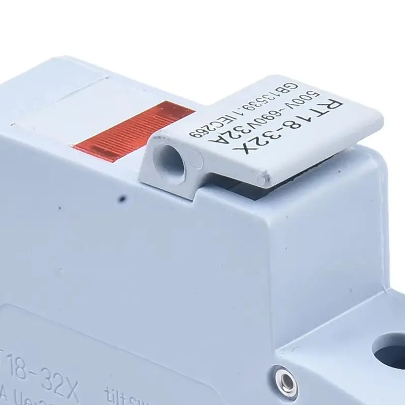 10x38mm Fuse Base RT18-32X Fuse Base Tunnel Design Wiring Stable And Reliable Flame Retardant Shell High Work Efficiency