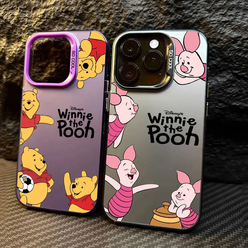 

Winnies The Poohs Tigger Disney Phone Case For iPhone 11 12 13 14 15 16 17 Pro Max 16e 17E 17 Air Plus 13 Mini Fundas Back Cover
