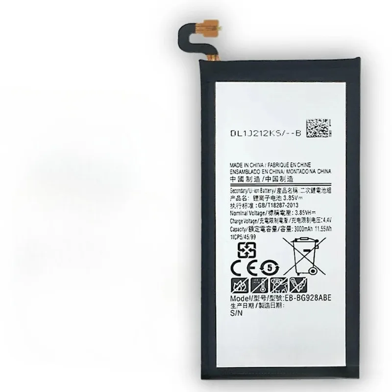 EB-BG928ABE Battery For Samsung S6 Edge Plus G9287C G9287 G928 G928V G928P G928R S6 Edge+ G928F G928G Phone Bateria + Tool