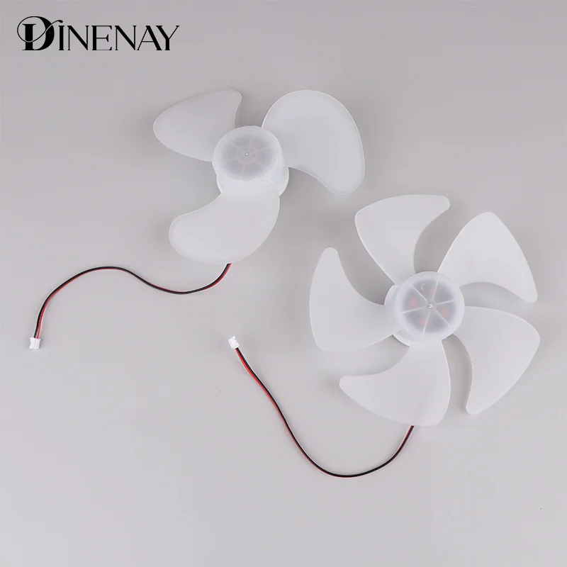 6-calowy silnik USB 3/5 łopatek Bezszczotkowy silnik wentylatora DC5V-9V Silnik wentylatora biurkowego Rdzeń wentylatora z łopatkami wentylatora Wysoka objętość powietrza — zdjęcie produktu 5