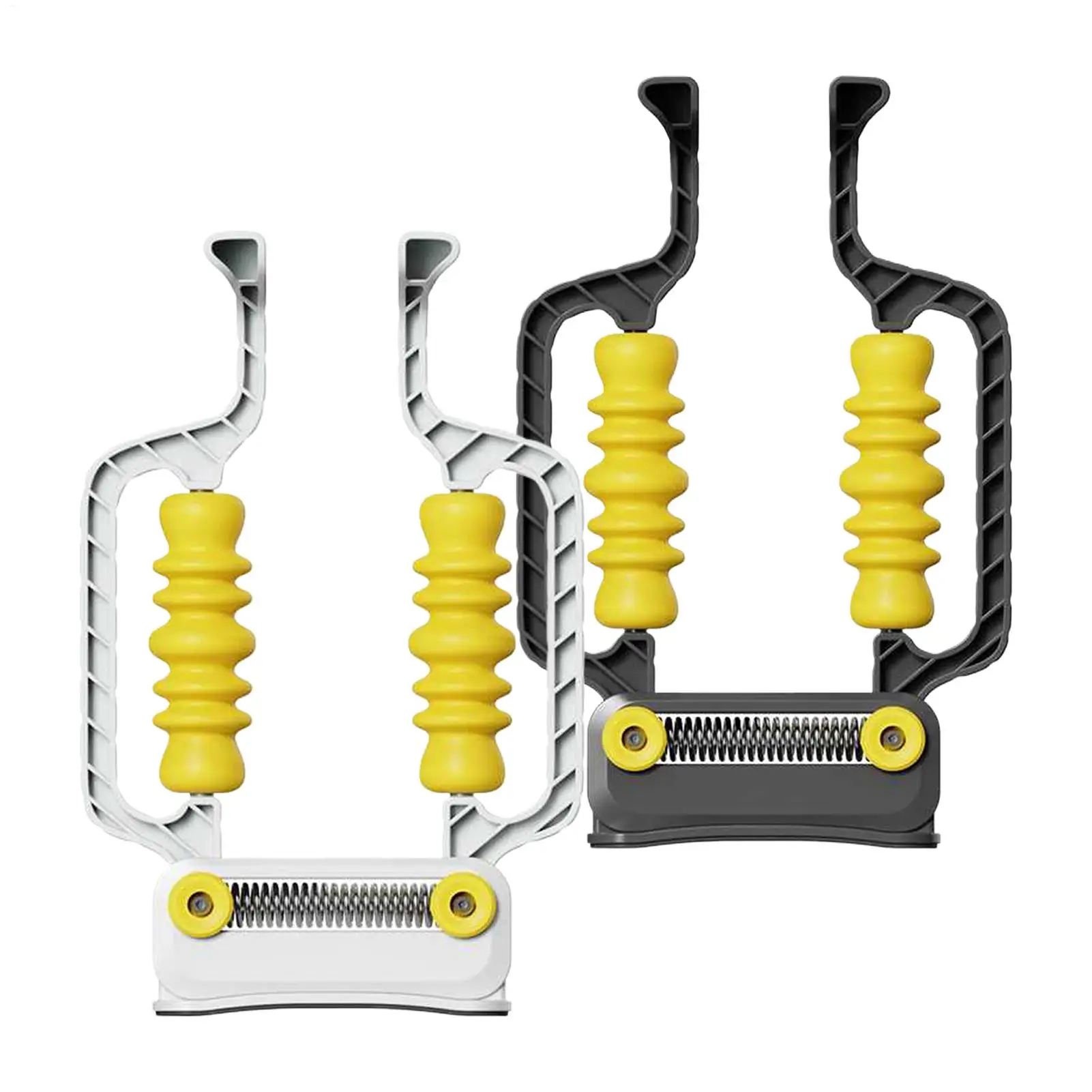 Roller Massager with Spring Manual U-Shaped Massage Roller Muscle with arc trigger point roller foam base for gym Home Workout