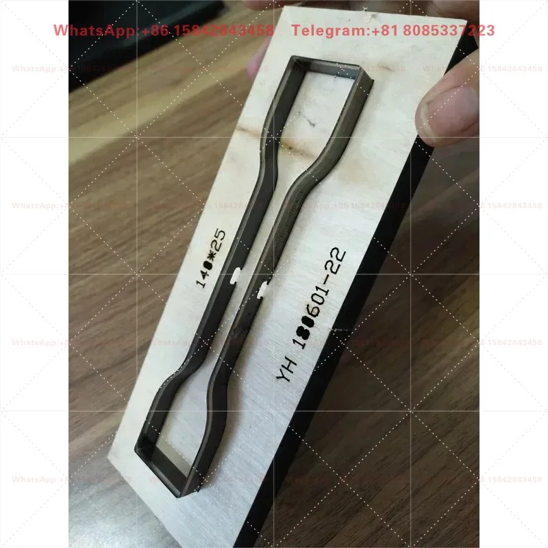 ASTM D638 Plastic Stretch Dumbbell Knife Sampling Cutting Knife Dumbbell Die Cutter