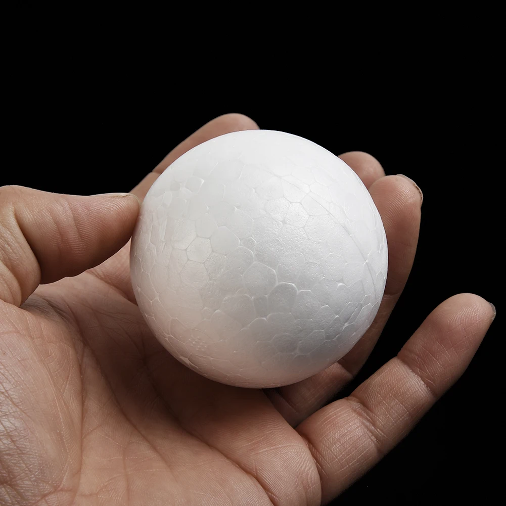 AAAAAA1pcFoamBallRound Solid Polystyrene Foam Ball For Wedding Flower Ball Craft Christmas Party Decoration DIY Stuff